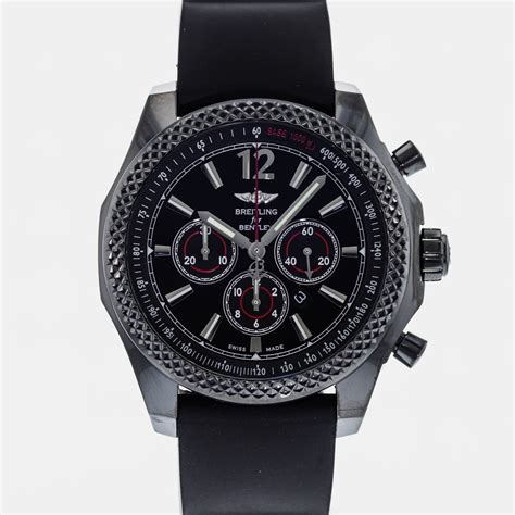 breitling barnato midnight carbon|Breitling Bentley Barnato 42 Midnight M41390 .